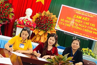 Kế cam kết thực hiện an toàn giao thông năm học: 2024-2025
