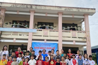 Hình ảnh sinh hoạt dưới cờ tuần 22